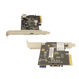USB-C - USB3.1 PCI-E kaart <br> (SRT:U-1590) <br> Art. 05703
